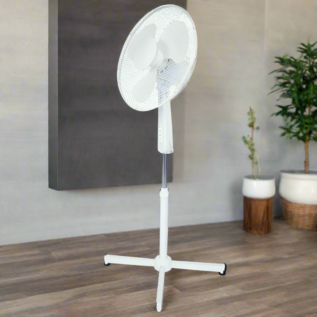 Trebs Pedestal fan 40 cm - White - 99382