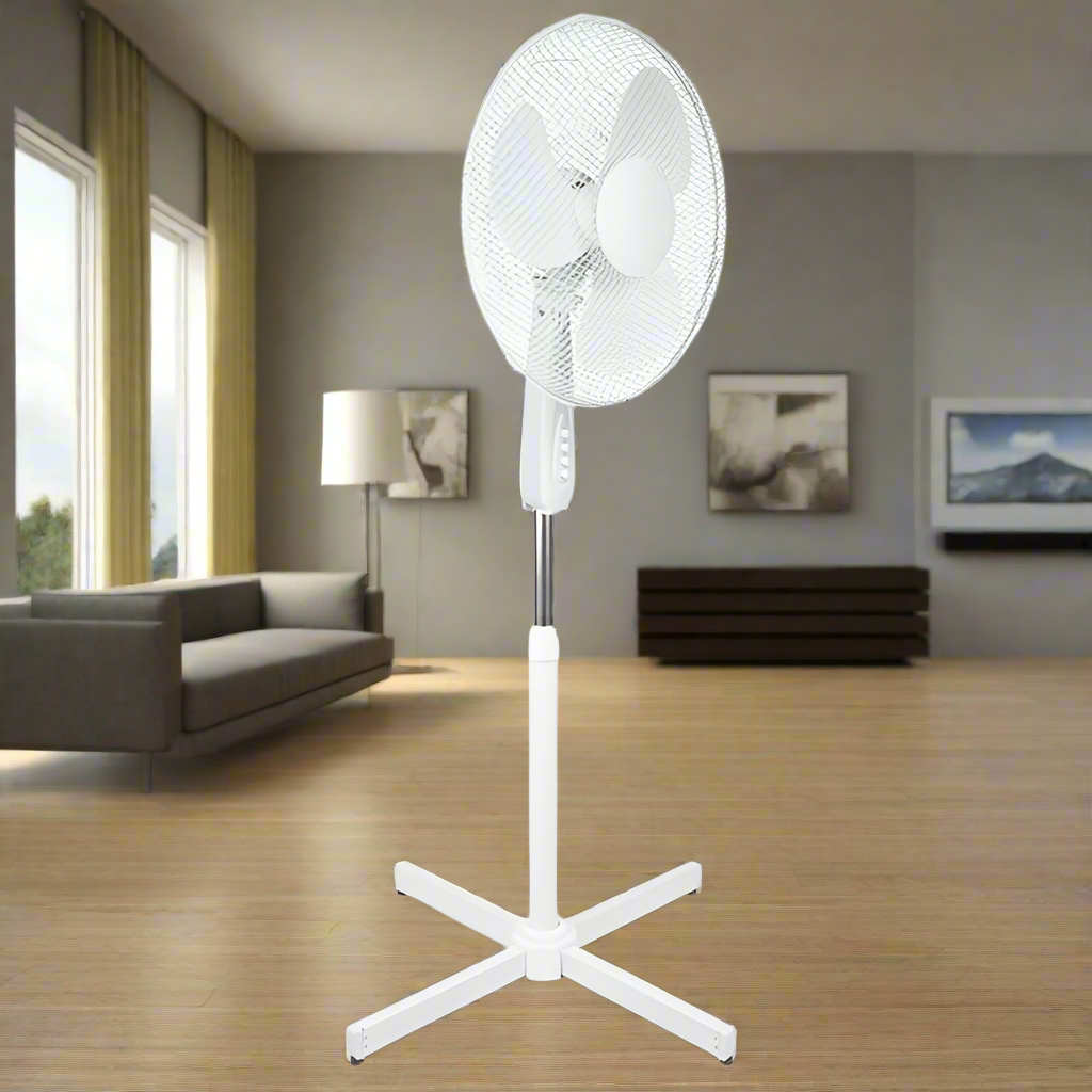 Trebs Pedestal fan 40 cm - White - 99382