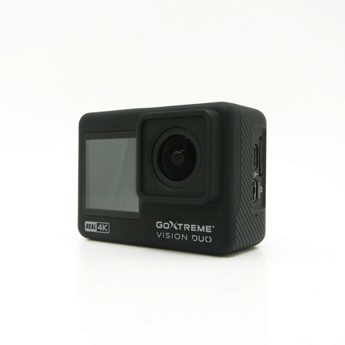 GoXtreme Vision DUO 4K Action Cam, Dual Display, Waterproof