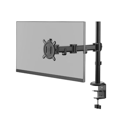 One For All Monitor Arm Smart Line Single, 13” to 32” monitors, 2 mounting options, Adjustable height, Black - DM2110