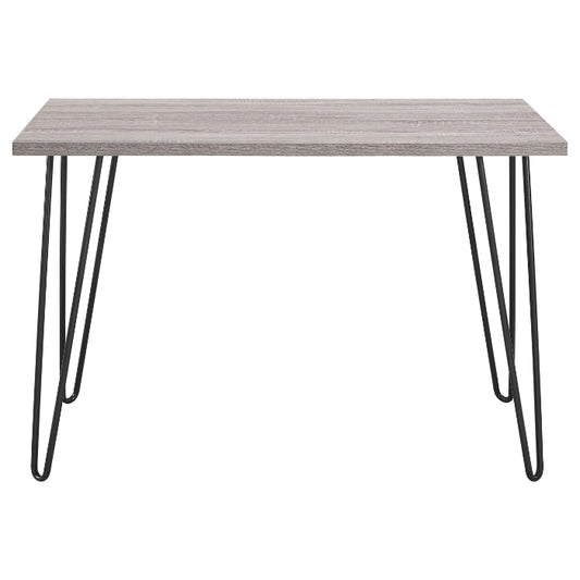 Dorel Owen Retro Home Office Desk - Distressed Grey Oak