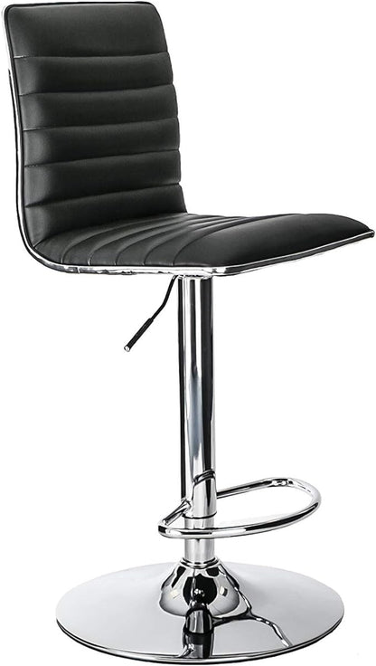 ALPHA Home Off Chair Colby Barstool BLACK - ABS1301-BLK