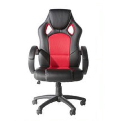 Alphason Vortex Leather Gaming Chair - Black and Red - AOC5006R