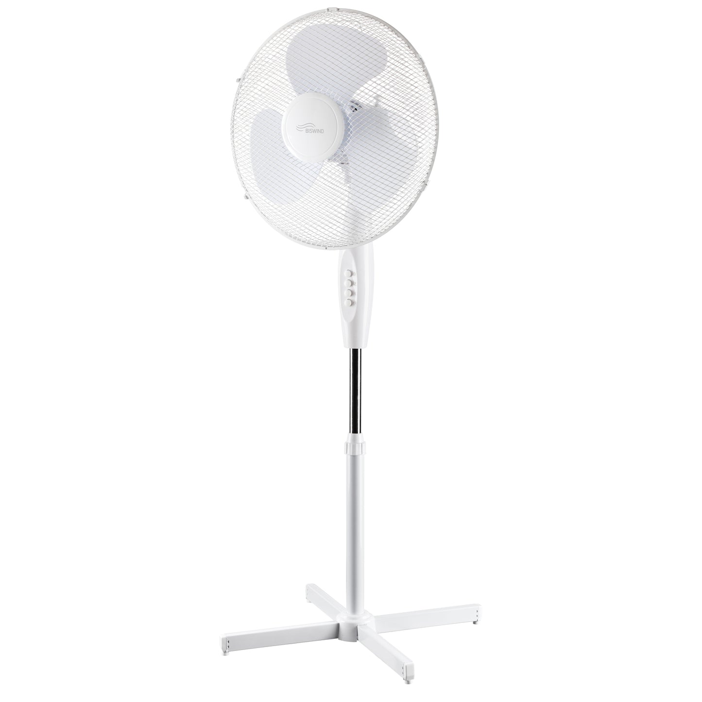 Stand fan 40 cm white - BW40CMSTUK