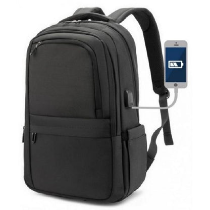 Blaupunkt Connected Laptop Backpack, up to 15" Laptop , USB port, Water resistant - Black - BLP0380.133