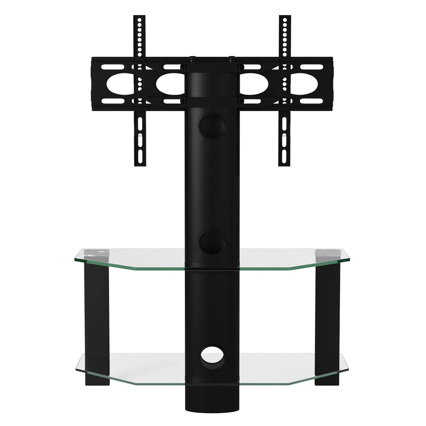 Alphason Century Cantilever Corner TV Stand, 800 Wide, Up to 55" TV's - Black - ADCEC800BLK