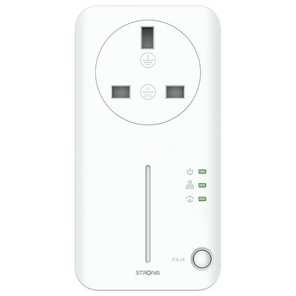 STRONG AV600 POWERLINE KIT, Data Transfer Speed Up to 600 Mbps, No Configuration Required, 2-Pack - POWERL600DUOUK