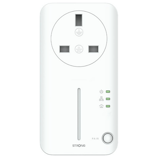 STRONG AV600 POWERLINE KIT, Data Transfer Speed Up to 600 Mbps, No Configuration Required, 2-Pack - POWERL600DUOUK