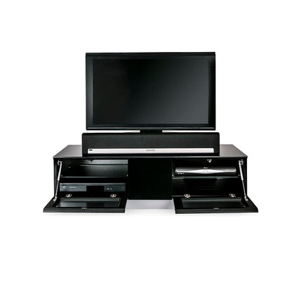 Alphason Element Modular TV Stand, 1250 Wide, Up to 60" TV's - Black - 1/2EMTMOD1250-BLK