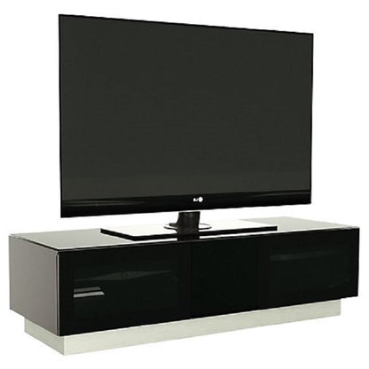 Alphason Element Modular TV Stand, 1250 Wide, Up to 60" TV's - Black - 1/2EMTMOD1250-BLK