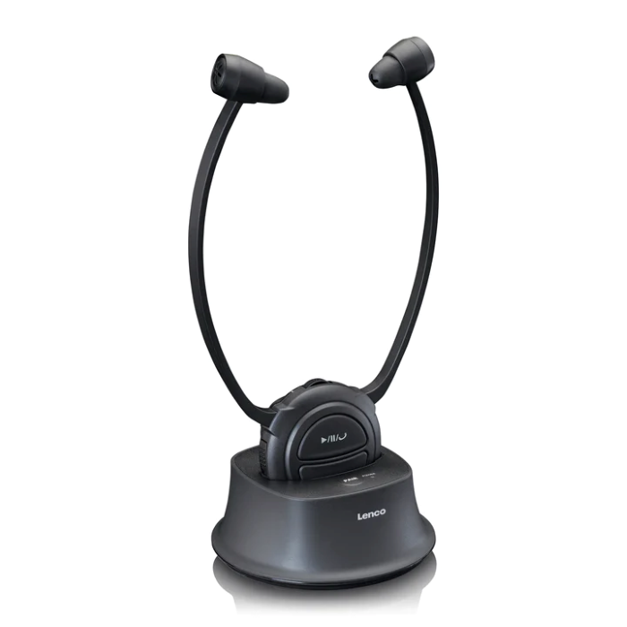 TV Ears Headphone, wireless connection & indep. volume control - HPW-400BK