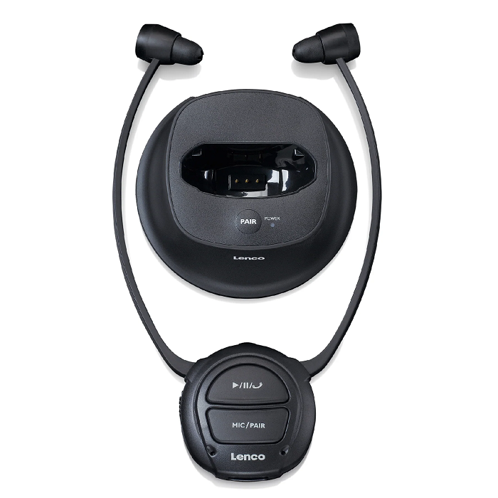 TV Ears Headphone, wireless connection & indep. volume control - HPW-400BK