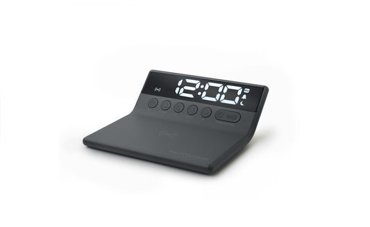 Muse Wireless Charging Clock USB charger - no plug included - M-168WI