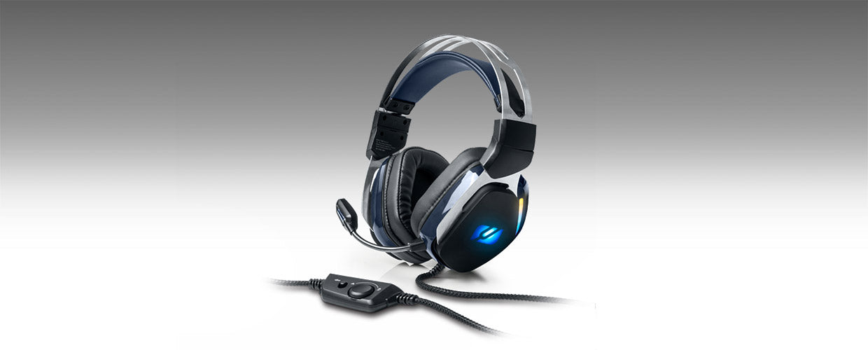 Muse Over-ear gaming headphone w/ LED BLK - M-230GH