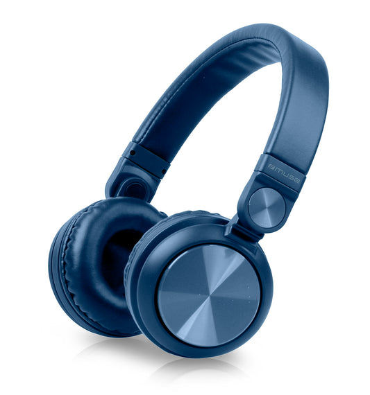 Muse Wireless BT stereo Headphones Blue - M-276BTB