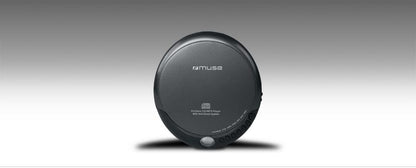 Muse Portable CD Player wired earphones inclluded BLK - M-900DM