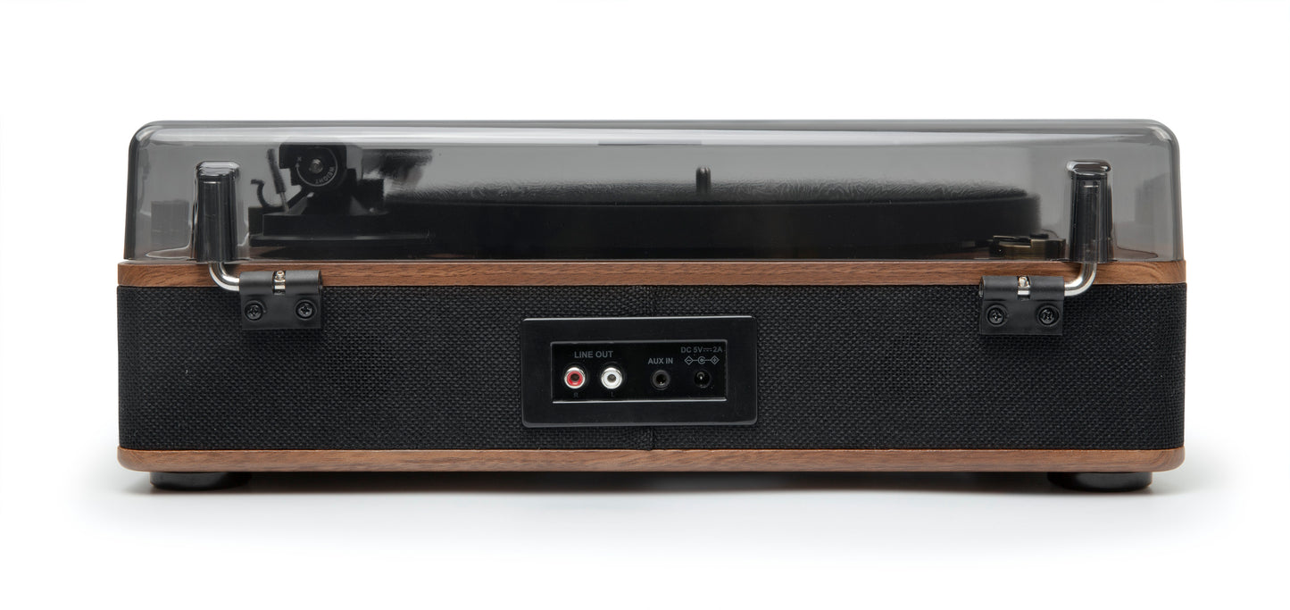 Muse Stereo Turntable USB Port 2x5W Wooden - MT-106BT