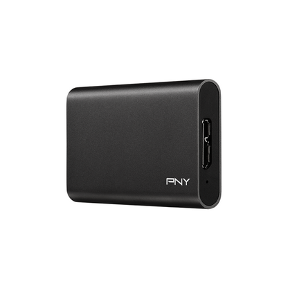 PNY Elite USB 3.1 Gen 1 Portable SSD, read up to 430 MB/s and write up to 400MB/s, 960GB - PSD1CS1050-960-FFS