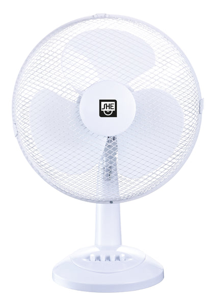 SHE table fan 30 cm SHE30TI2001 white - SHE30TI2001