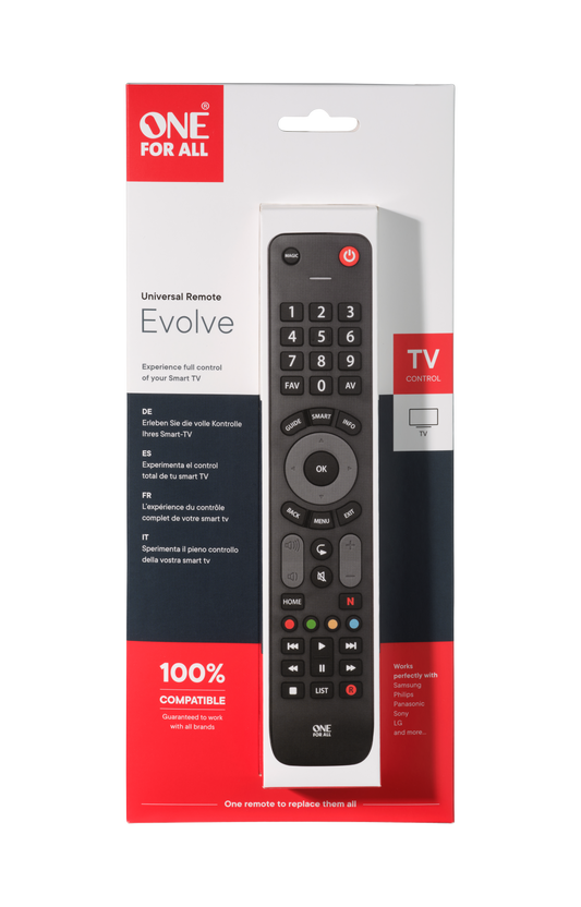 One For All Evolve TV Operate for 1 Device with Smart button - URC7115