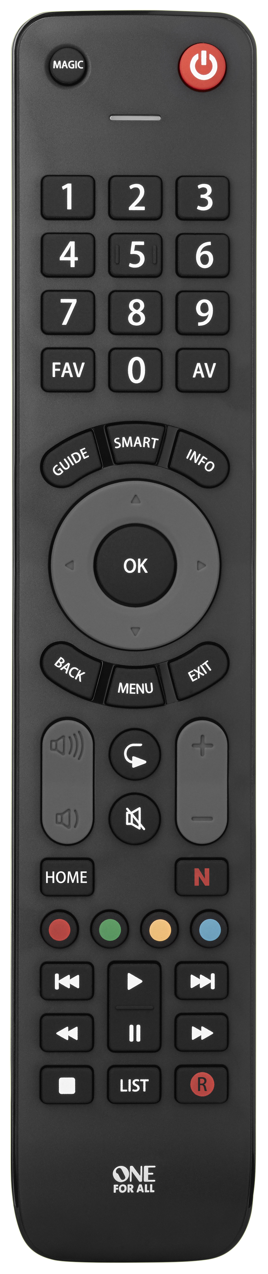 One For All Evolve TV Operate for 1 Device with Smart button - URC7115