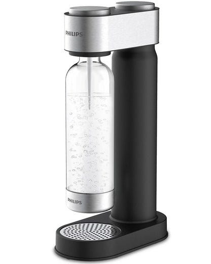 Philips Premium GoZero Soda maker,1 bottle,1 Cylinder - Metal - ADD4902BK/10