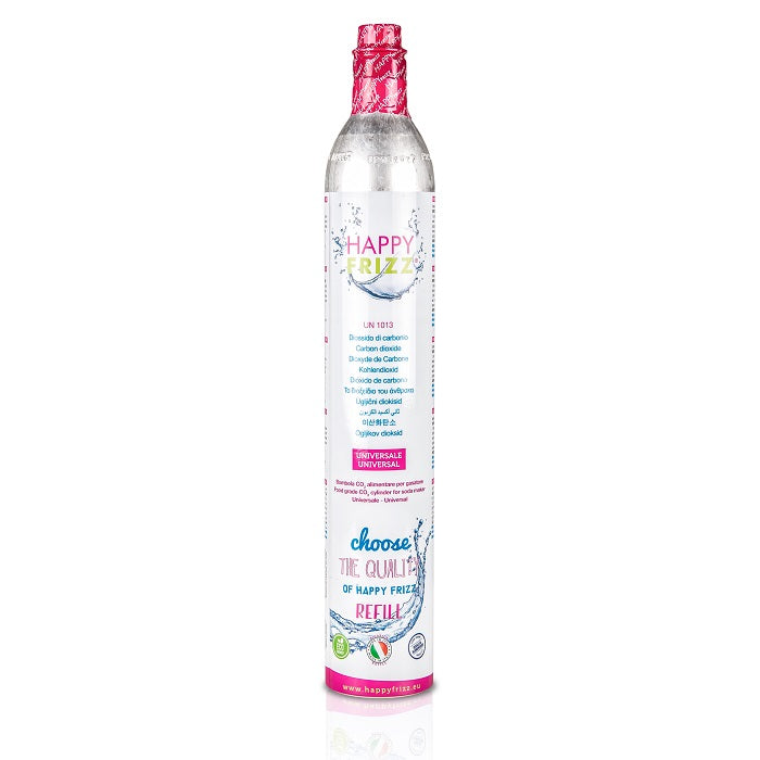 Happy Frizz Co2 Cylinder 425G Sodastream Compatible* - BOM00+RIC00