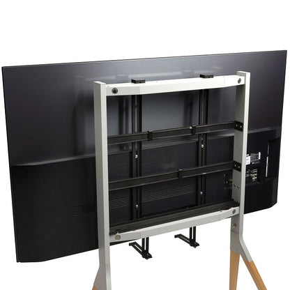 One For All Falcon TV Stand, 32-70" QLED/OLED/LED TVs, Max Weight 50kg, Universal Soundbar holder, Vesa 400 x 400 - WM7481