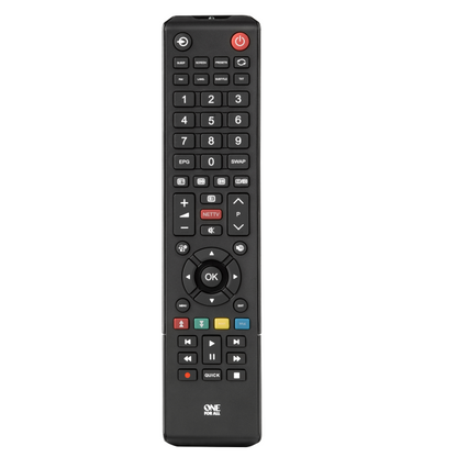 One For All Toshiba TV Replacement Remote Control, no setup required, Learning function, IR - URC1919