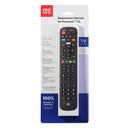 One For All Panasonic TV Replacement Remote Control - URC4914