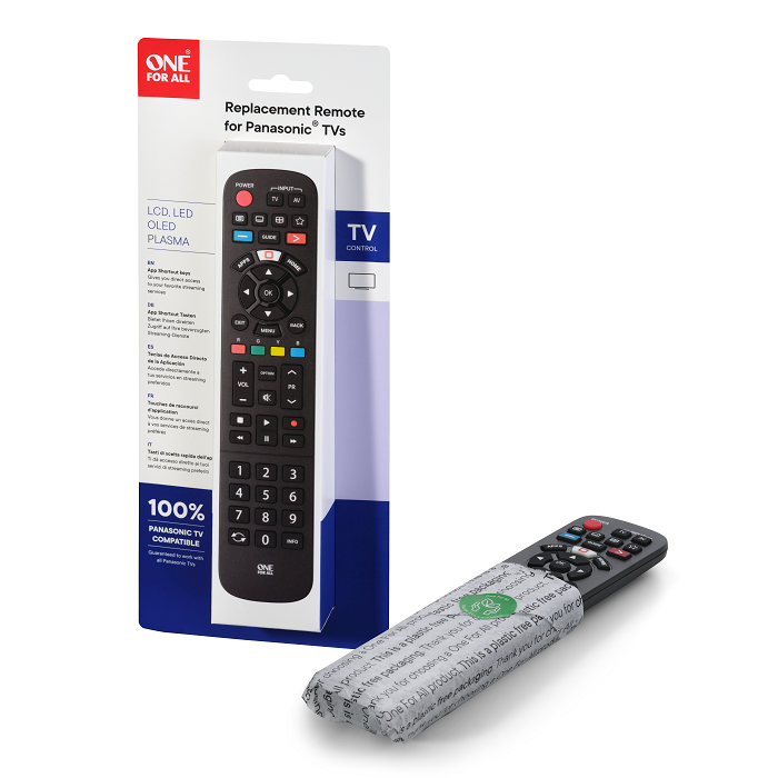 One For All Panasonic TV Replacement Remote Control - URC4914