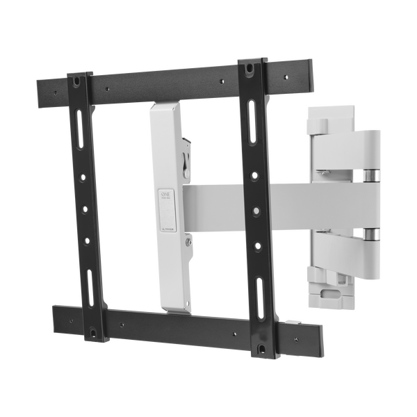 One For All Universal TV Wall Mount Ultra Slim, 180° Turn, Tilt 6°, 32 to 77" OLED/QLED/LED TVs, Vesa 400 x 400  - WM6454