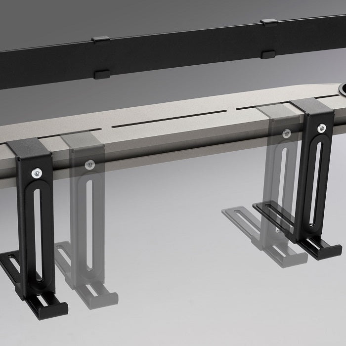 One For All Falcon TV Stand, 32-70" QLED/OLED/LED TVs, Max Weight 50kg, Universal Soundbar holder, Vesa 400 x 400 - WM7481