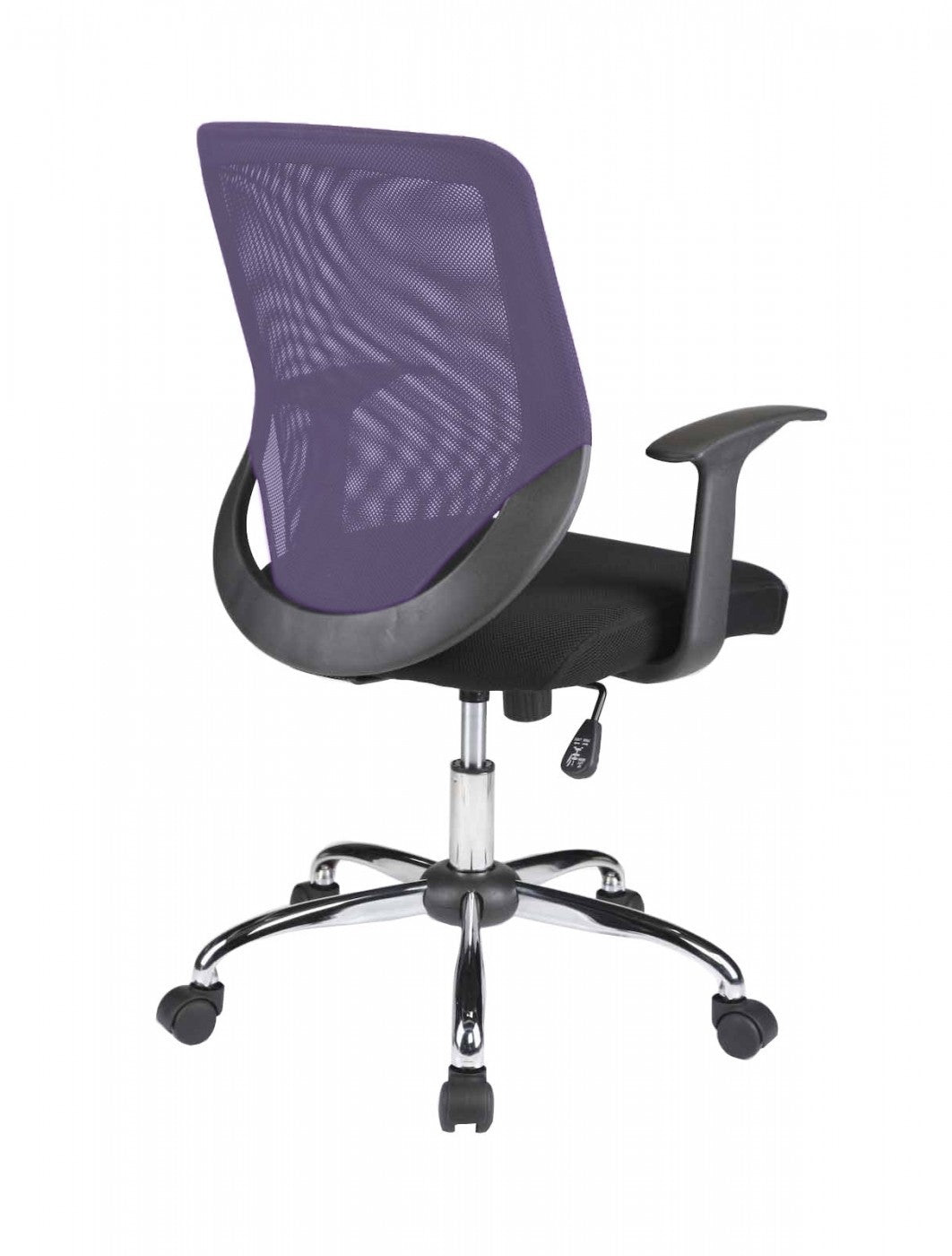 Alphason Atlanta Mesh Chair - Black & Purple - AOC9201-M-PUR